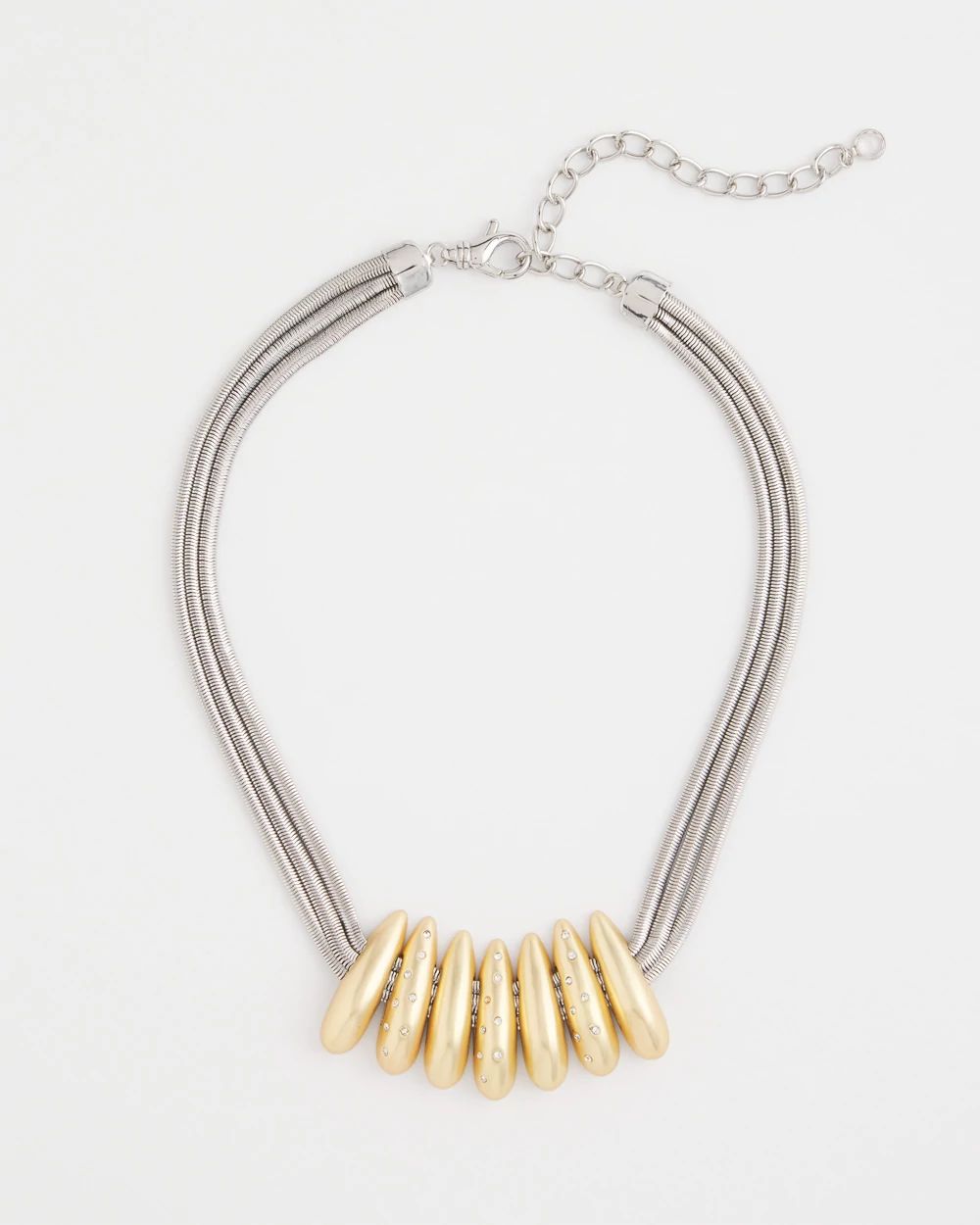 Mixed Metal Collar Necklace | Chico's